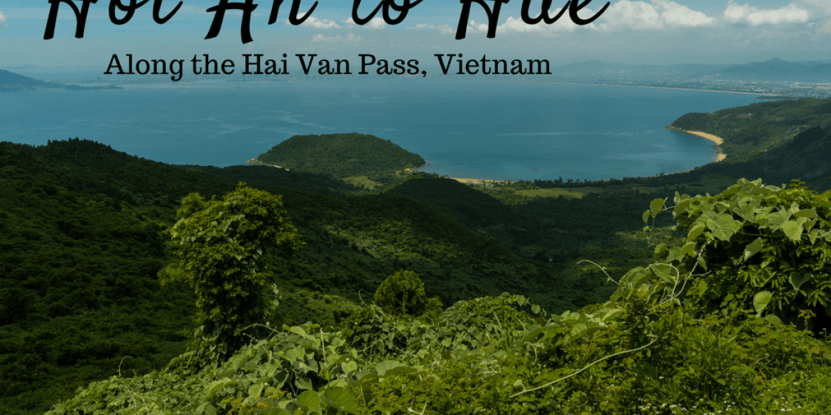 A stunning view along the Hai Van Pass, from Hoi An to Hue, Vietnam.