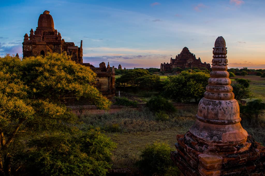 Bagan in early hours of the morning