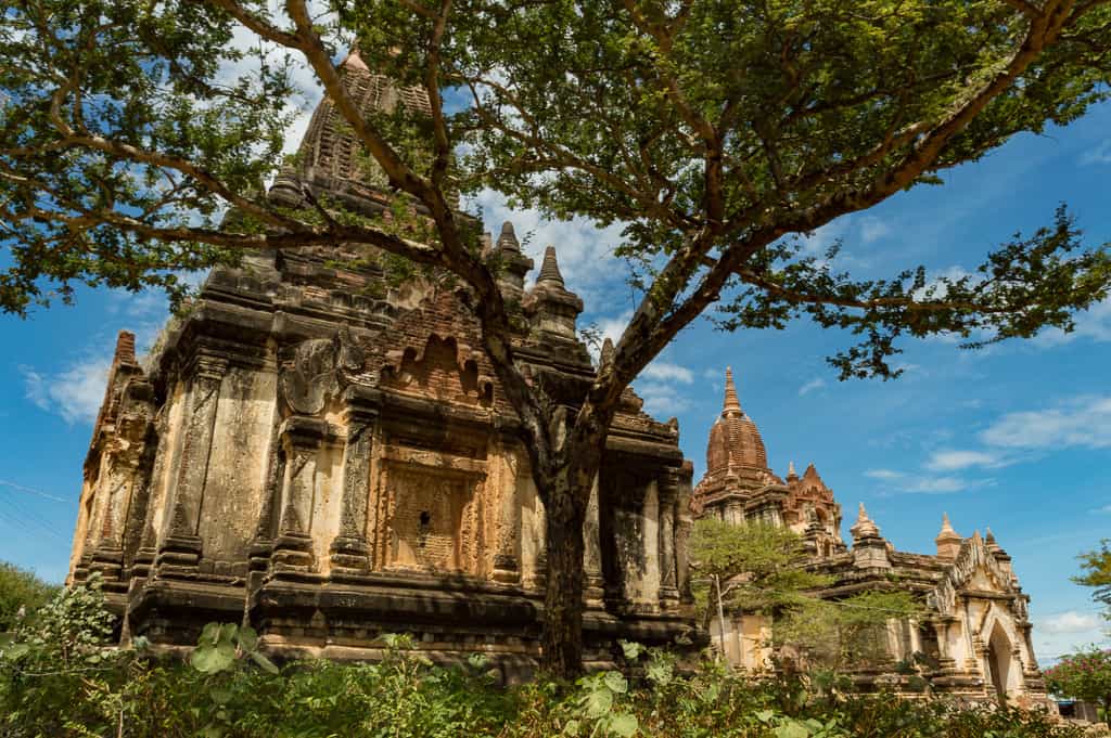 Beautiful unknown Bagan temple