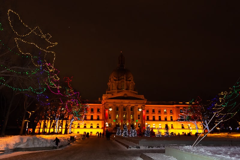 Edmonton's Legislature of Alberta