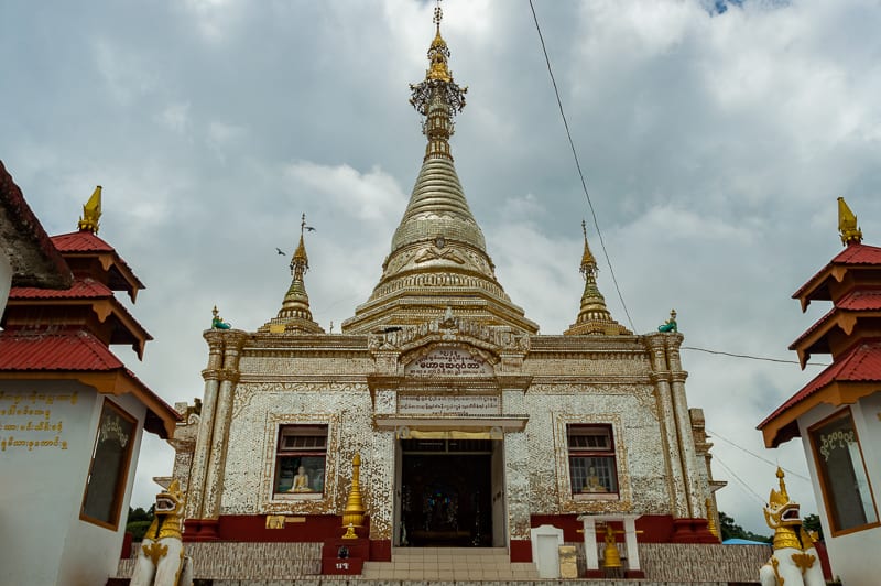 Kalaw's beautiful Aung Chan Tha Zedi Stupa