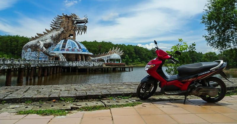 ho Thuy Tien is a short drive from the city of Hue in Vietnam