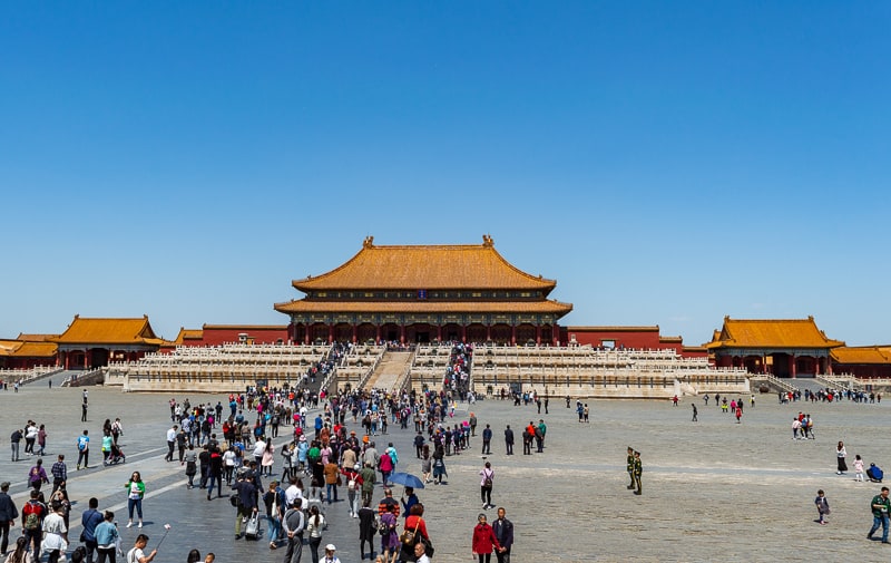 The Forbidden City complex is massive and takes quite a long time to see everything
