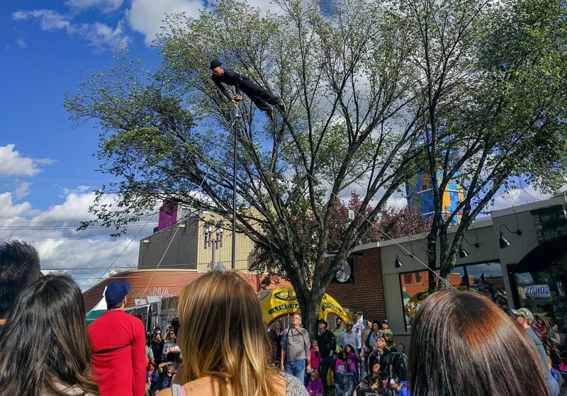 Edmonton Street Performers Festival is always a great day out