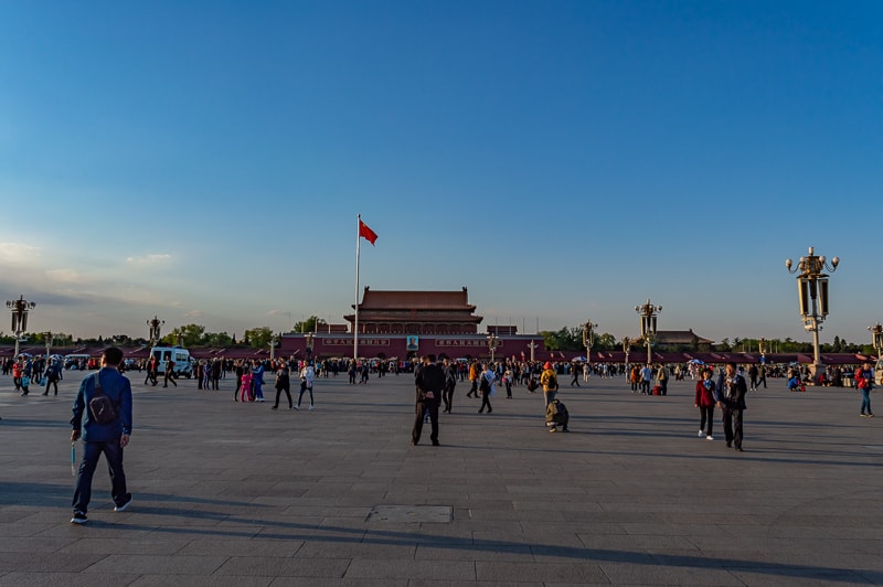 Tiananmen Square is a popular destination in Beijing