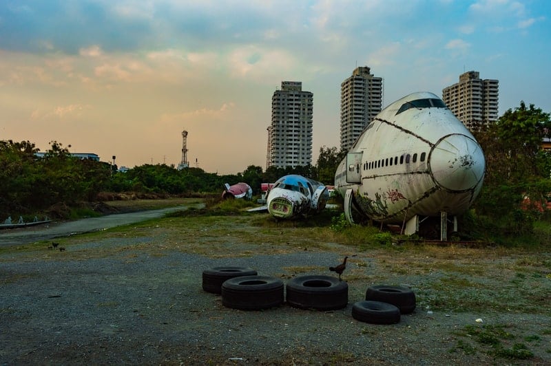 Visiting Bangkok's Plane Graveyard, Thailand