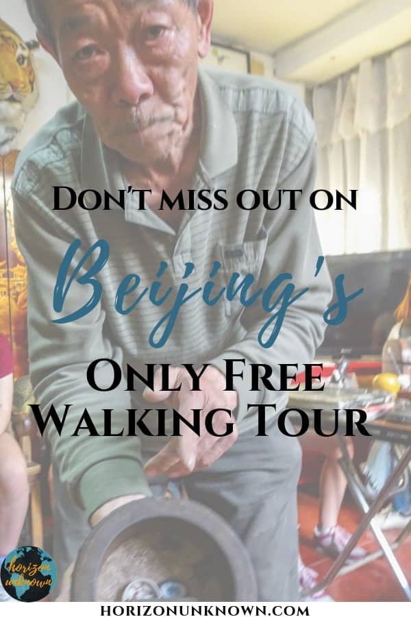 Explore Beijing through the only free walking tour of the capital of China! #travel #china #beijing #asia #walkingtour
