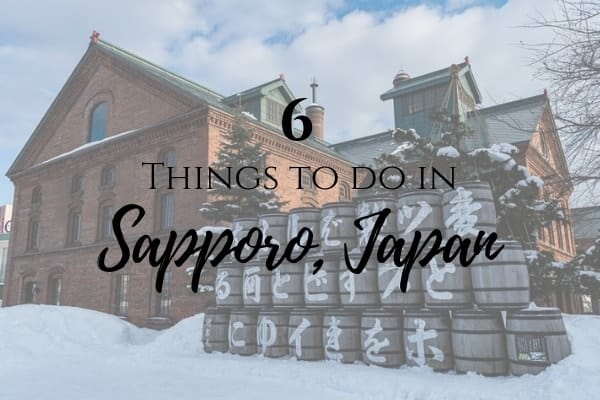 What to do in Sapporo Japan