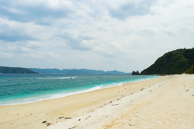 Aka has many beautiful beaches within a short walking distance