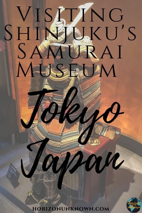 Learn all about the Samurai in Shinjuku, Tokyo #travel #japan #tokyo #shinjuku #samurai #japanmuseum #traveljapan