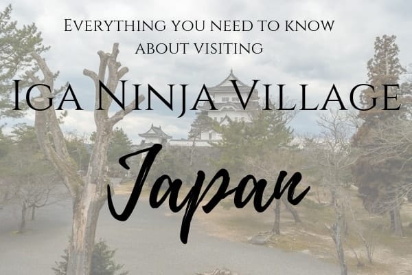 Day trip from Kyoto Ninja Village Iga Ueno, Jpana