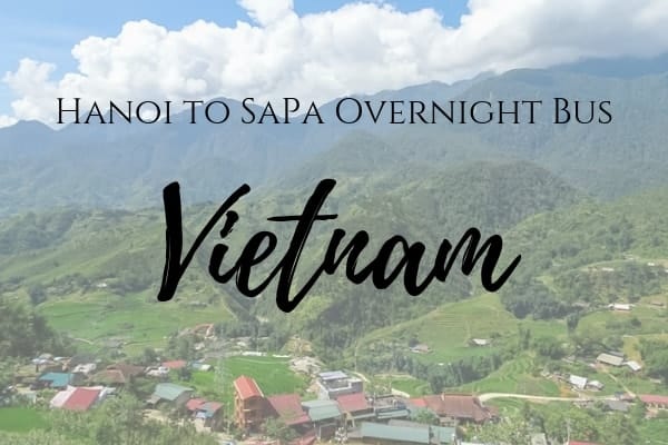 Hanoi to Sapa overnight bus in Vietnam
