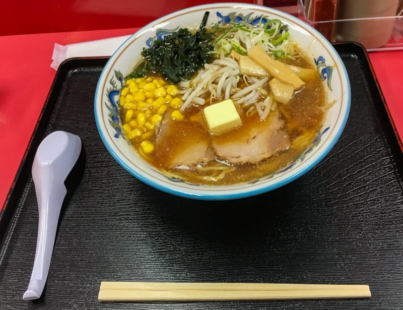 Ramen is a typical meal and very common throughout Japan
