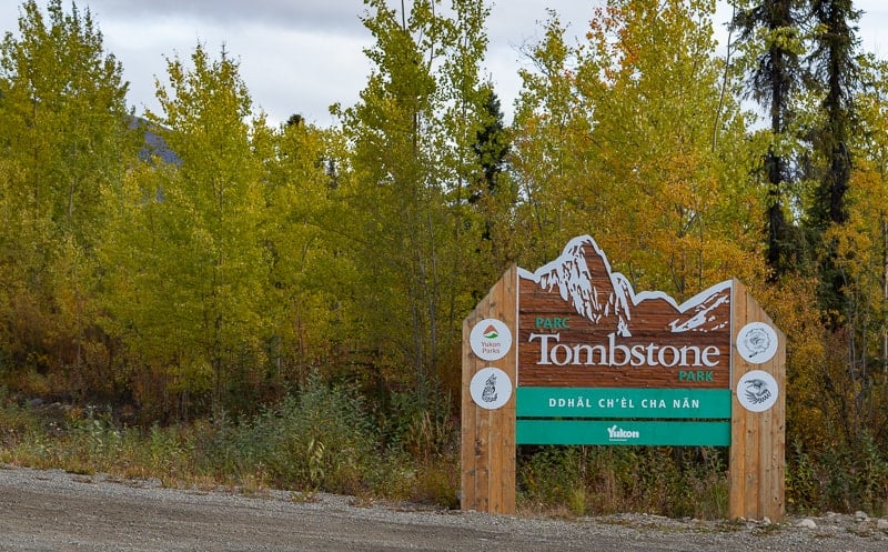 Driving the Dempster Highway takes you through Tombstone National Park