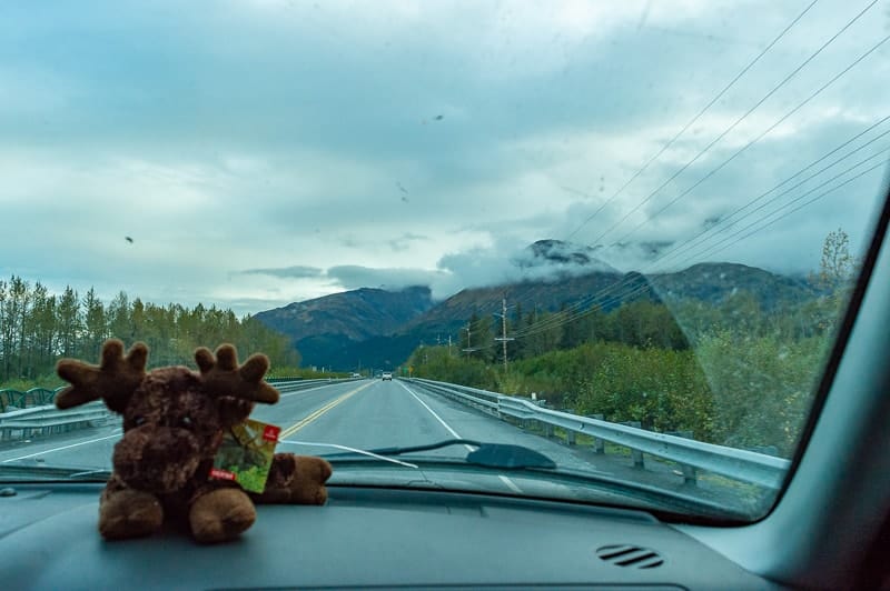 Driving from Canada to Alaska