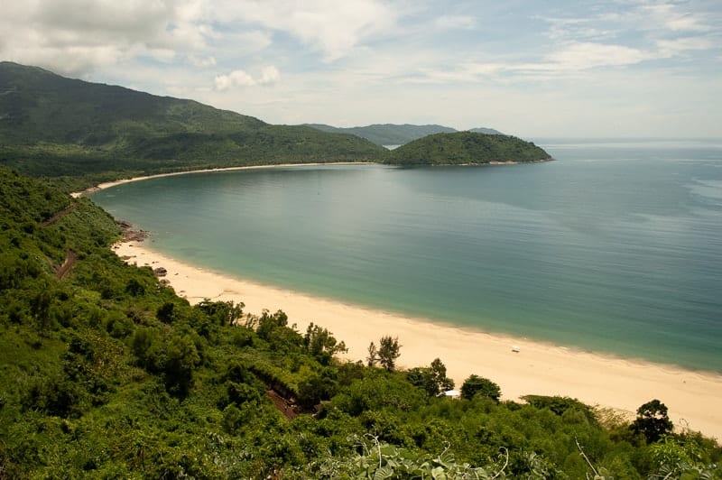 There are a number of beaches between Hoi An and Hue