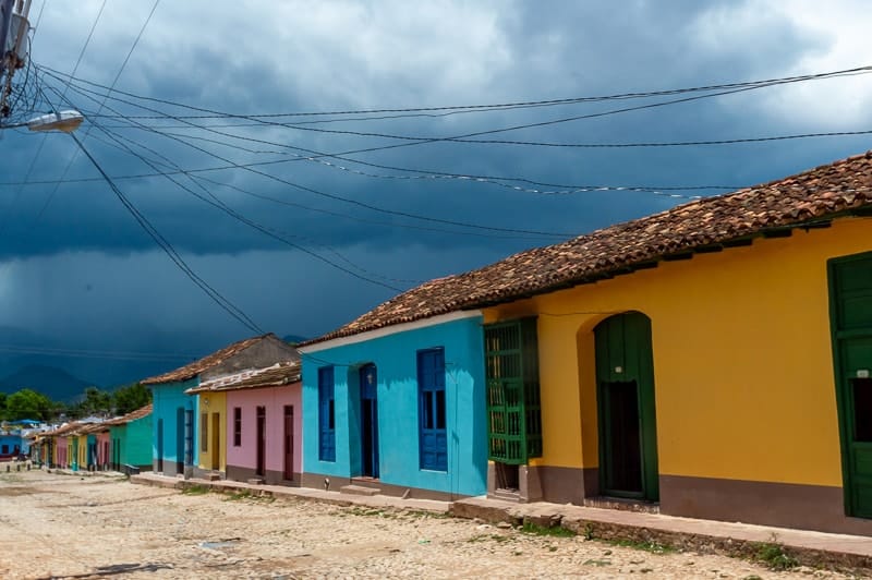 Colorful house of Trinidad, Cuba 