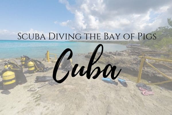 Scuba diving the Bay of Pigs in Cuba