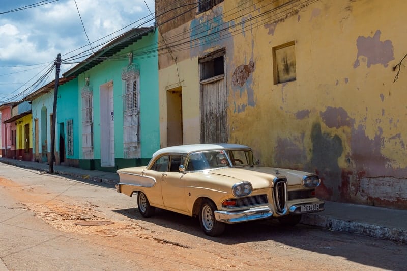 Walking tour of the Trinidad (Cuba) streets