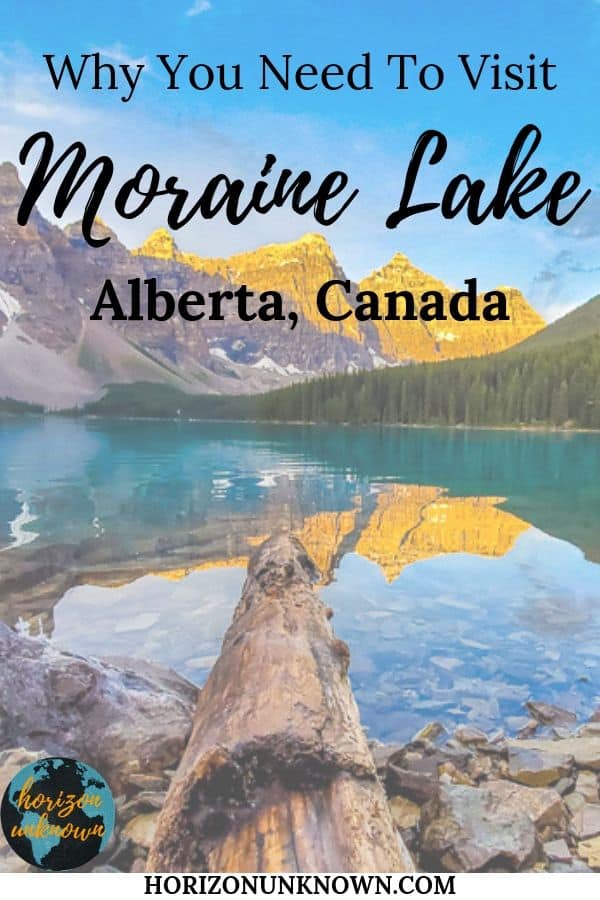 Why you need to visit Moraine Lake in Alberta, Canada 