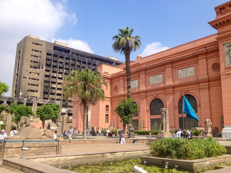 Visiting Cairo National Museum in 2013, Egypt