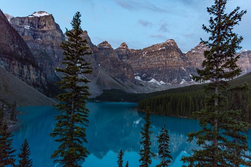 What to see at Moraine Lake in Alberta 