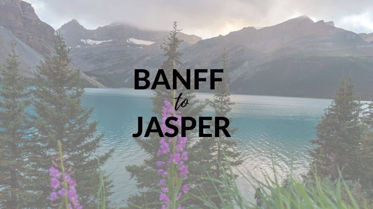How to get from Banff to Jasper in Canada