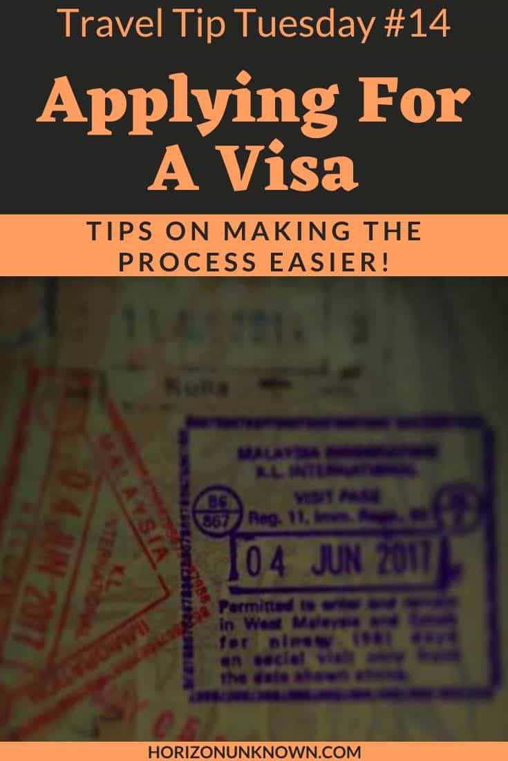 Getting a visa can be a complicated and time consuming process for some countries, but these visa travel tips should make it easier
