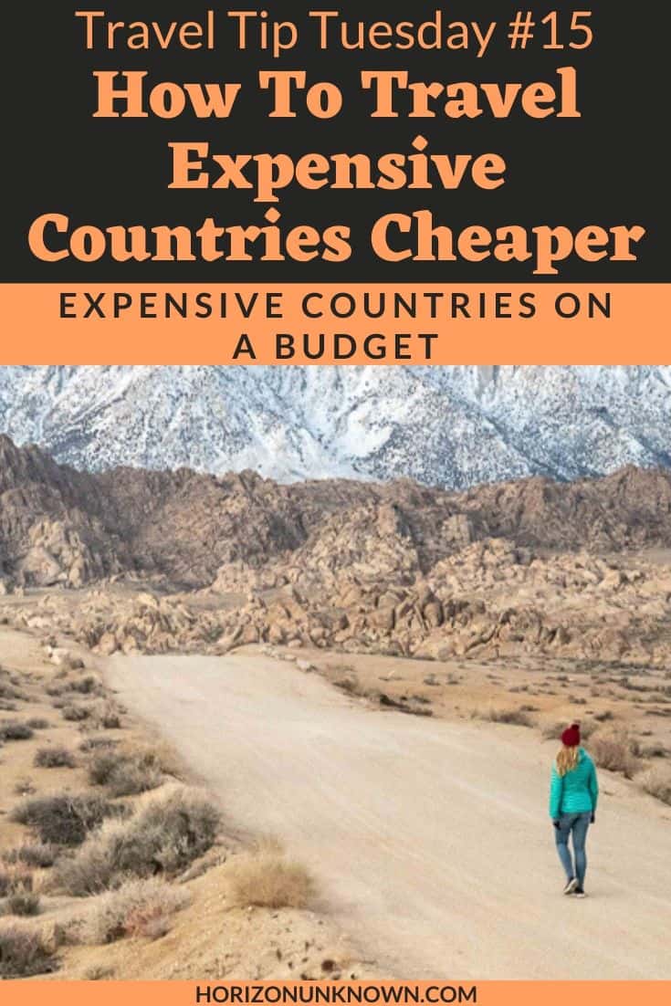 Budget travel in expensive countries tips 