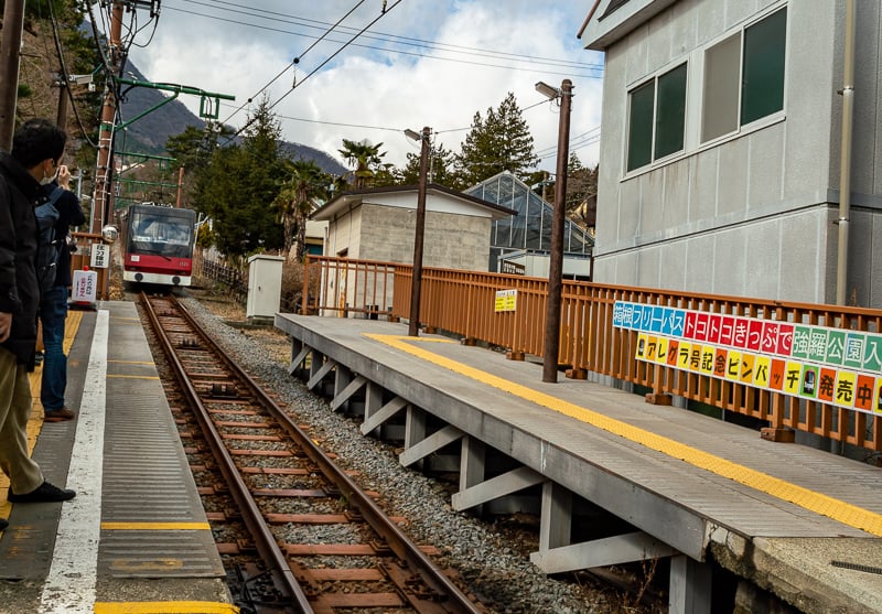 Hakone Tozan Railway is included in the Hakone Free Pass in Japan 
