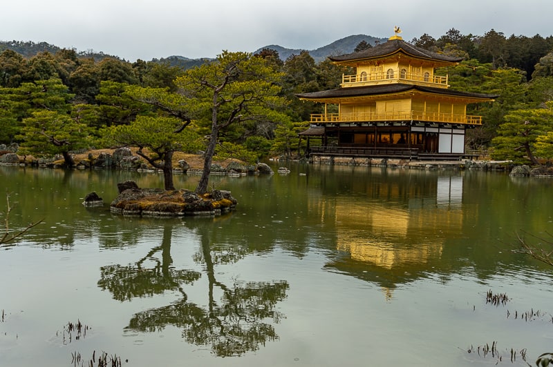 Kinkaku-ji Temple, Kyoto's Golden Pavillion is part of 2 days in Kyoto travel itinerary 