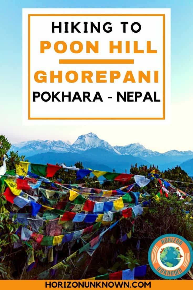 Hiking to Poon Hill - Ghorepani overnight trek in Nepal