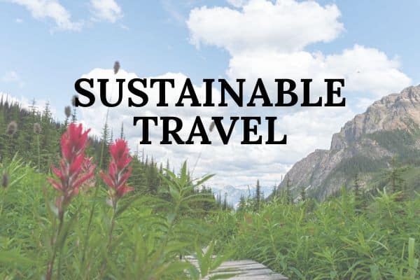 Why sustainable travel is important cover photo