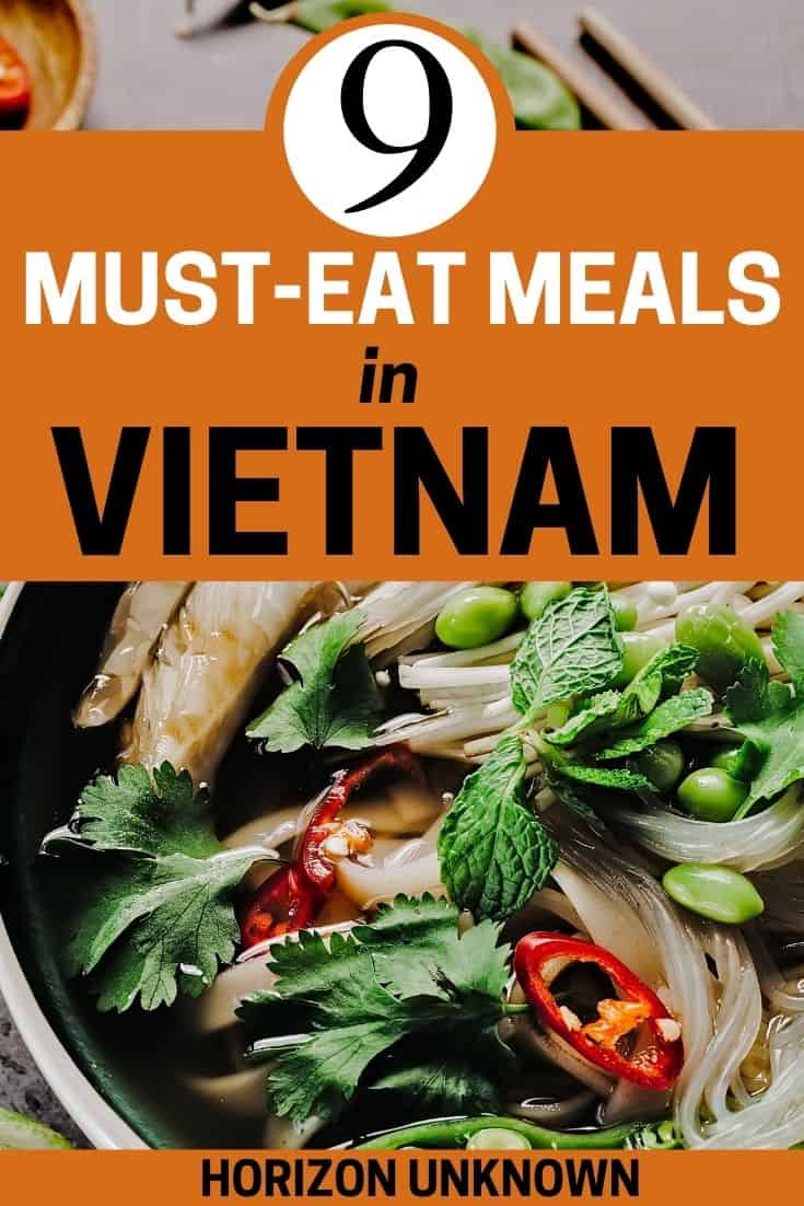 What foods to try in Vietnam
