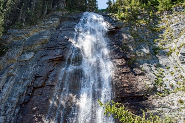 Ribbon Creek Waterfall